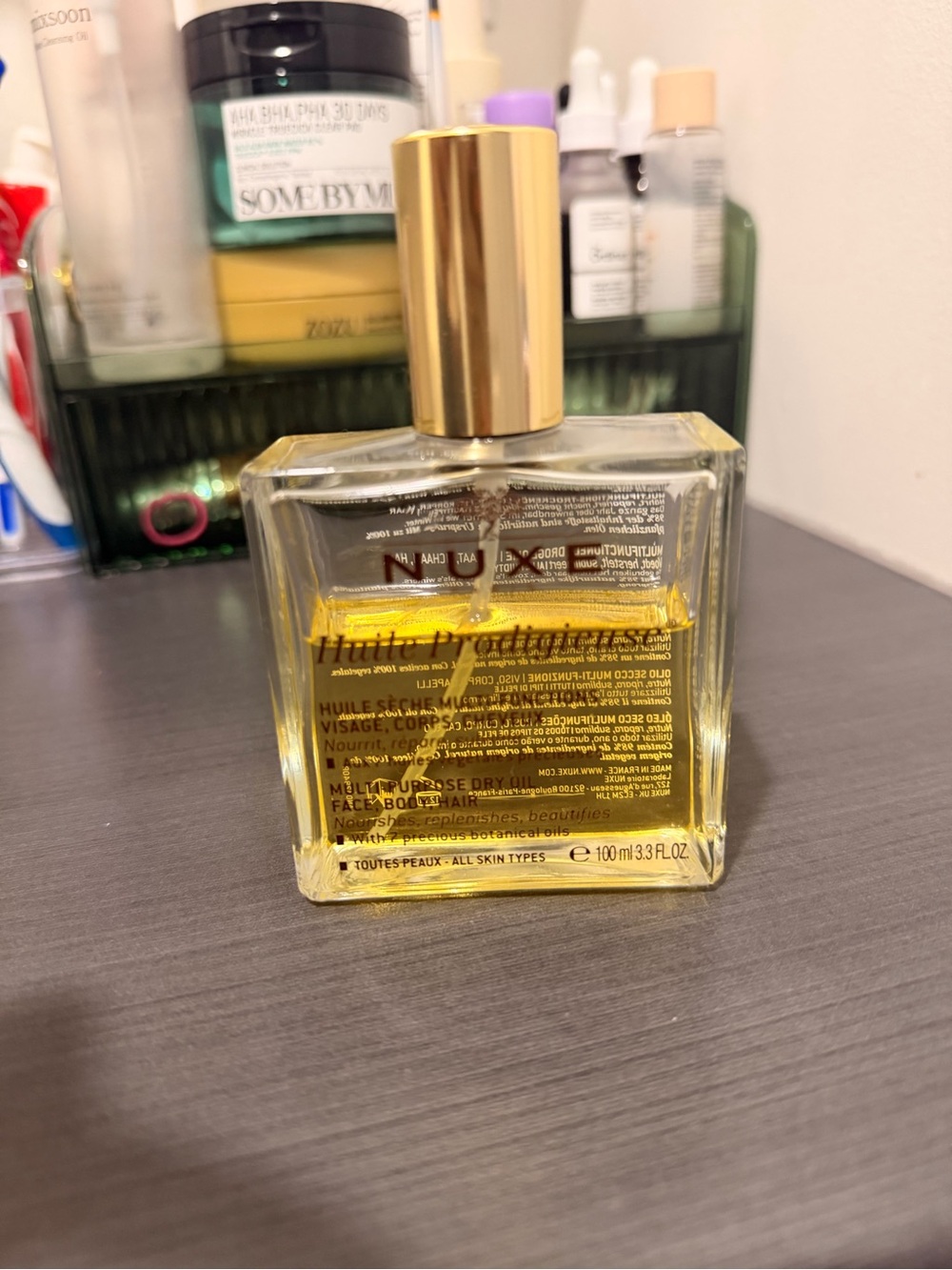 NUX Huile Prodigieuse Dry Oil Bottle - Gold